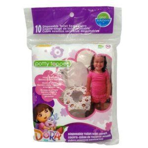 Neat Solutions Eco Potty Topper, Dora the Explorer, 50 Count NEW (5 packs of 10